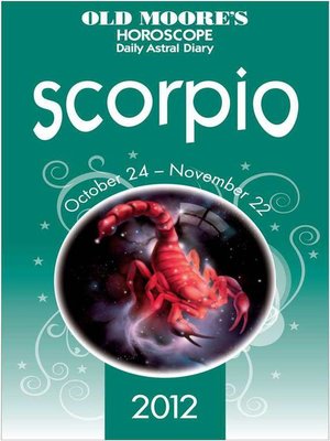 cover image of Old Moore's Horoscope 2012 Scorpio